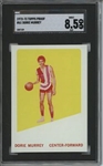 1972 Topps #61 Dorie Murrey 9 card progressive proof.